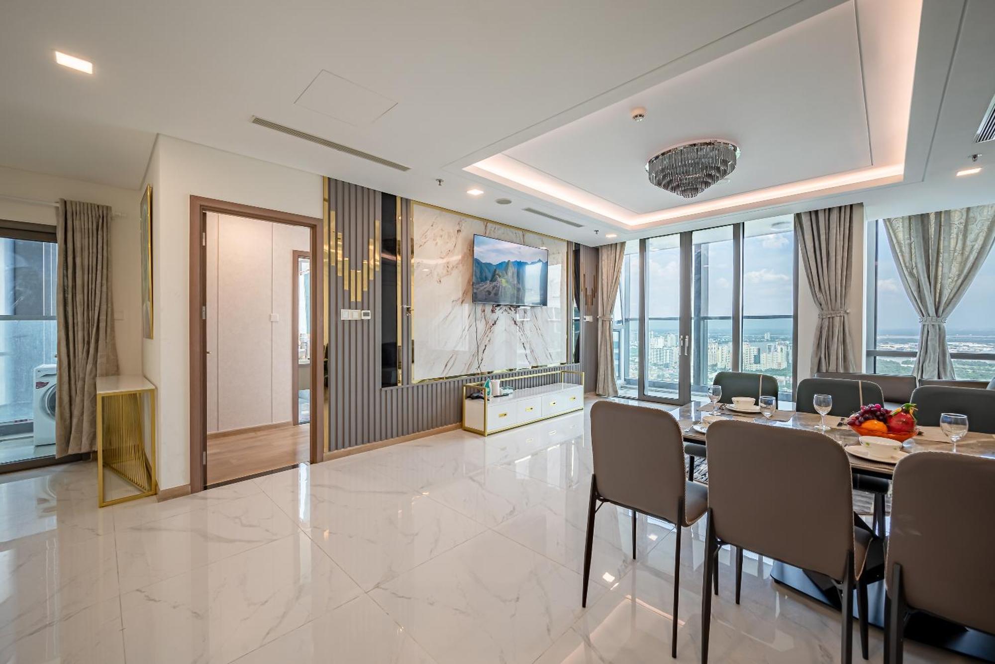 Landmark 81 Vinhomes Central Park Luxury Apartment Ho Şi Min Exterior foto